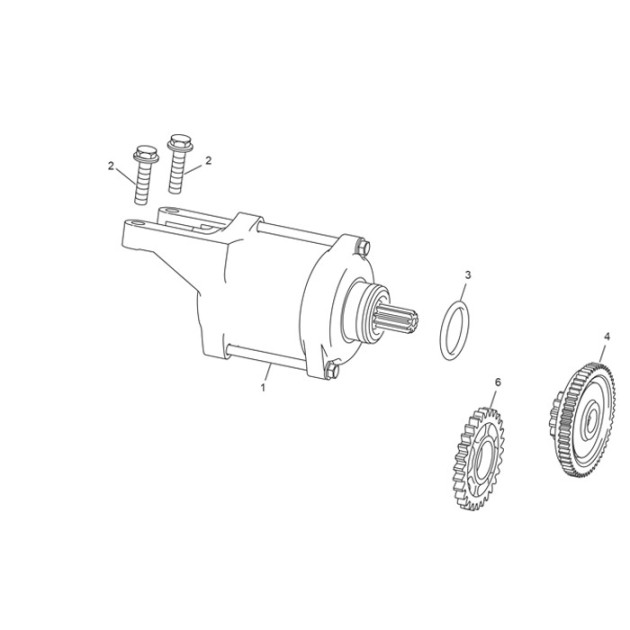 ELECTRIC START ENGINE 250/300 END FL