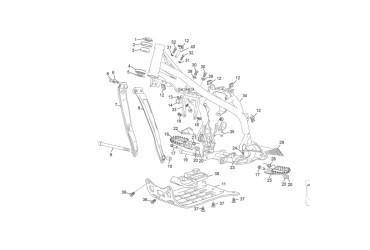 FRONT LEFT FRAME PLATE SC ST 23