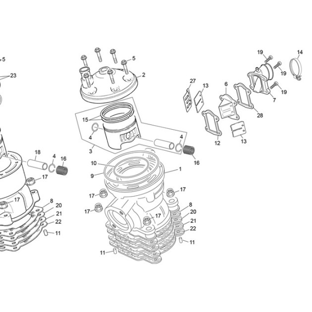CYLINDER HEAD 3.0 TR BLACK 19