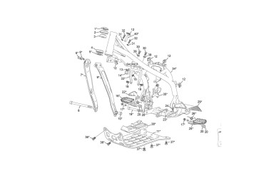RIGHT FOOT REST ST 23