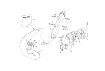 MUFFLER REPACK KIT 250-300 2T 2019