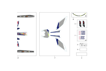 STICKER FORK KIT RACING 2019
