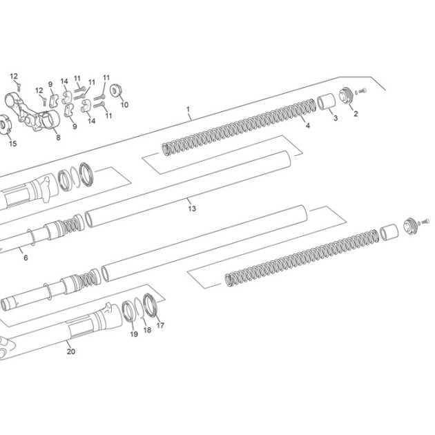 KIT PLUGS FORK R16V