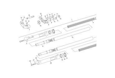 LEFT SIDE FORK R16V