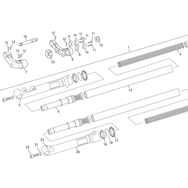 LEFT SIDE FORK R16V