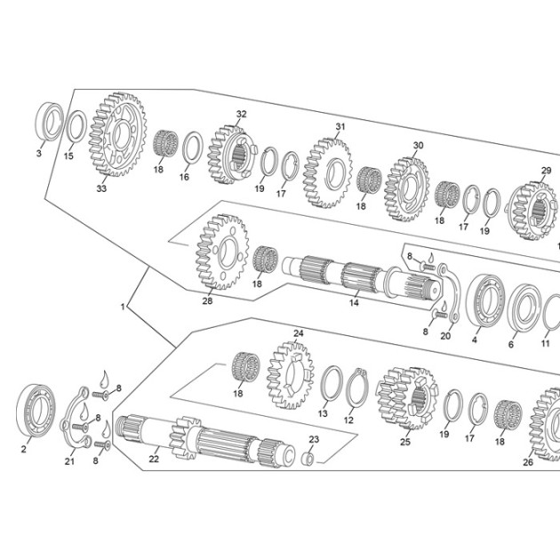 FREE PINION 2 EME Z26