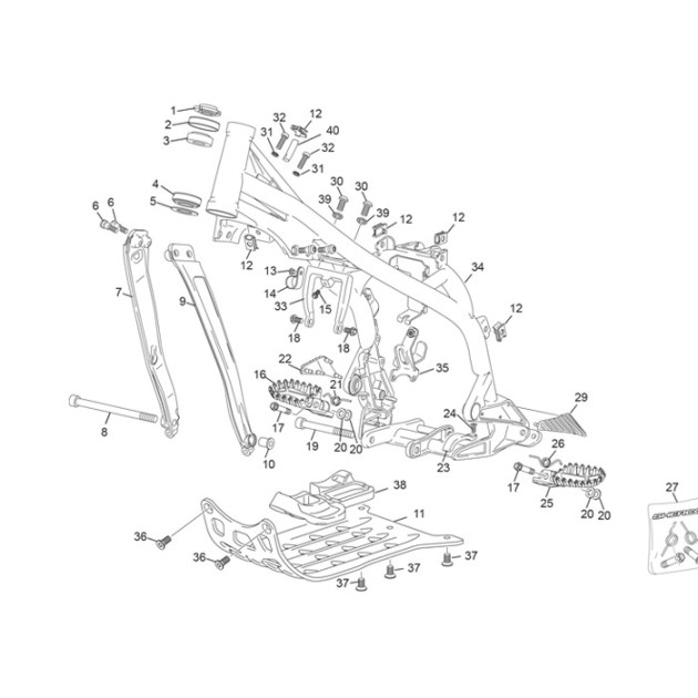 FRAME RUBBER RIGHT