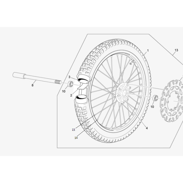 SPOCKE D3.08 /M3.5X0.6 L252 RIGHT  SIDE