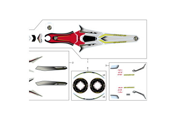 KIT BLISTER STICKERS ACCESORIES TR 19 SH 20a