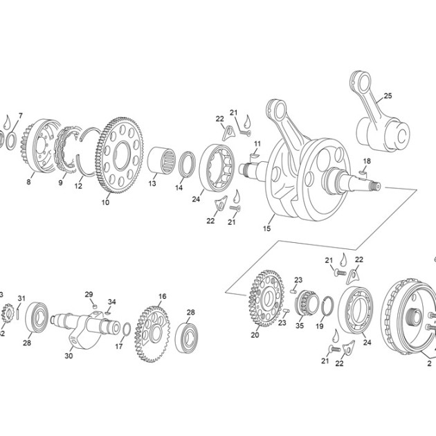 RADIAL SEAL  25X40X5 SB NBR