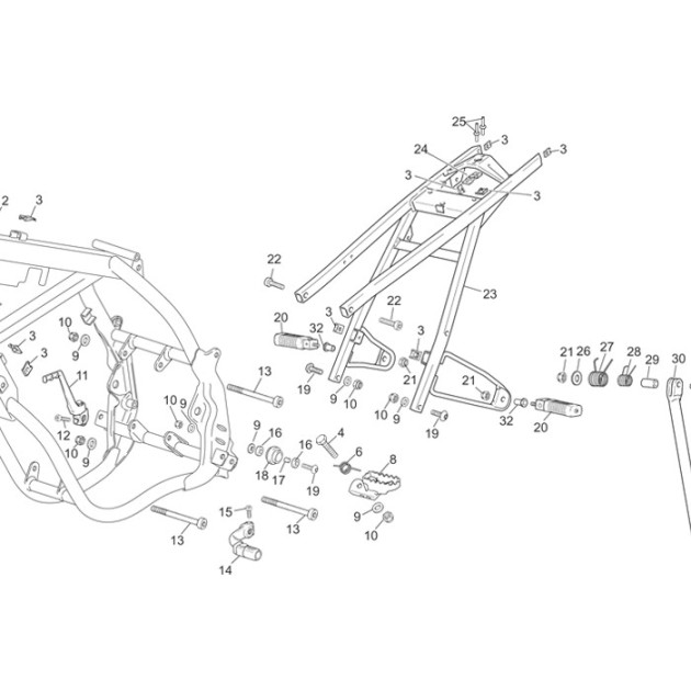 ROLER CHAIN GUIDE END