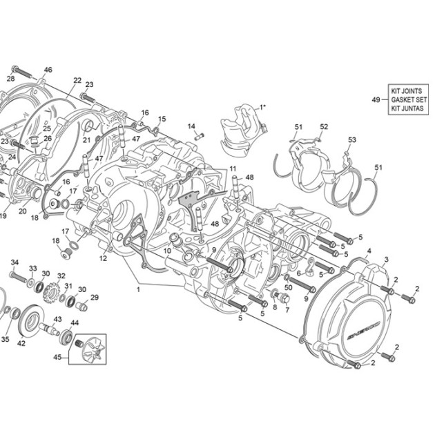 CLUTCH COVER GASKET FOAMET
