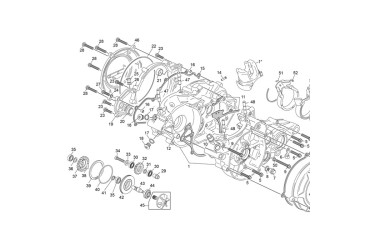 WATERPUMP INTERMEDIATE DRIVE AXLE 125 SC ST 23