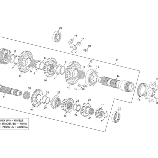 GEAR PINION 3 TH