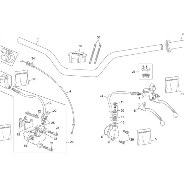 THROTTLE CABLE EFI ST SC