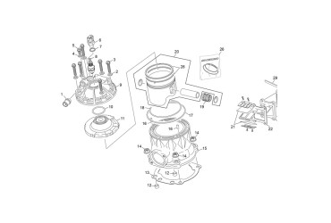 CILYNDER BASE GASKET W/SILICON