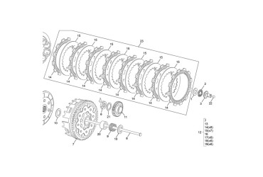NEEDL BEARING K 32x38x20 CLASSE -3/-5µ