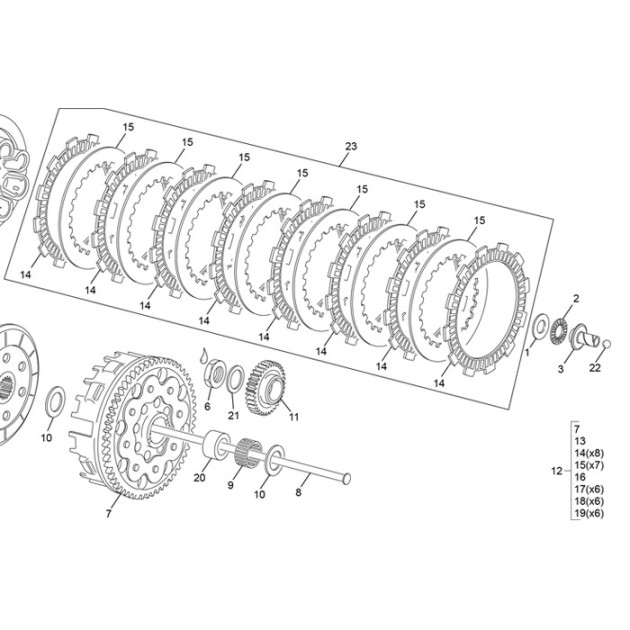 NEEDL BEARING K 32x38x20 CLASSE -3/-5µ