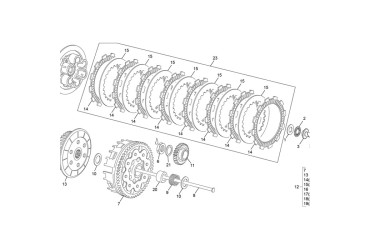 CLUTCH BUSHING 250/300 SE