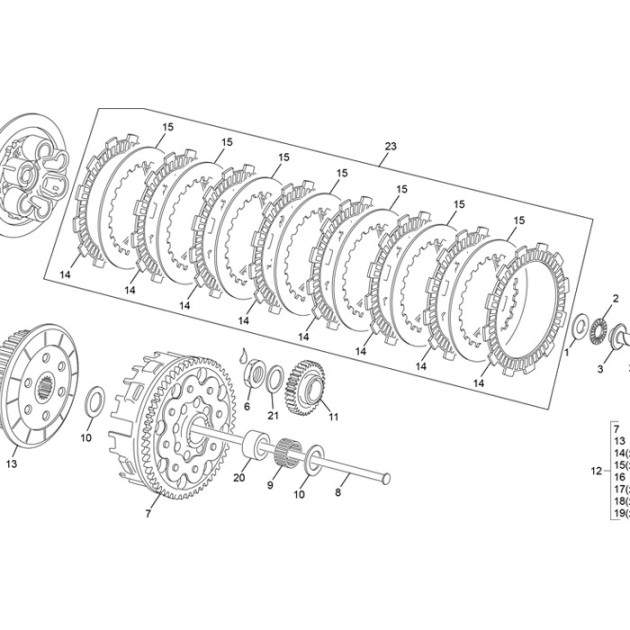 CLUTCH BUSHING 250/300 SE