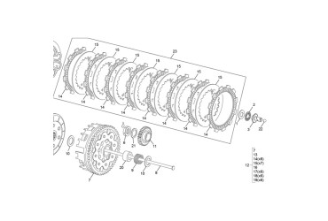 SHAFT WASHER 15X28X0.5 SE 250/300