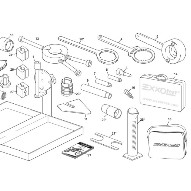 TOOL DIAGNOSTIC INJECTION SYNERJECT KIT