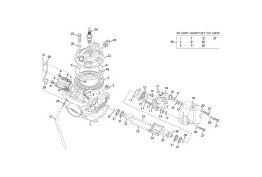 CYLINDER HEAD 300 SE EVO  MANGANESE