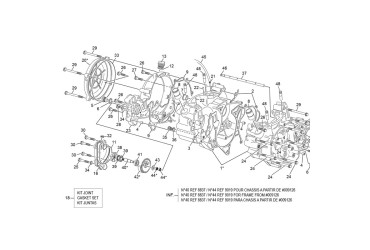 WATER PUMP NEEDLE  BEARING HN 0818 8.015-8.035