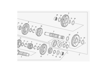 GROUP GEAR BOX T/X RIDE EVO 2