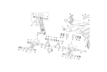 REAR SUSPENSION LINK TR EC76