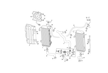 RIGHT RADIATOR PROTECTOR END 2024