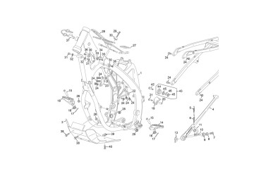 SKID PLATE PLASTIC  450/500 SEF 2025