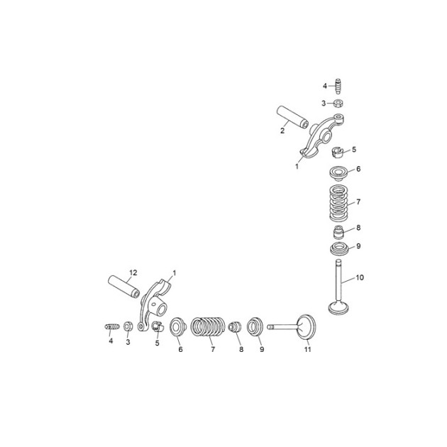 RETAINER VALVE SPRING