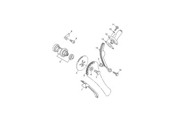 SPROCKET CAM CHAIN