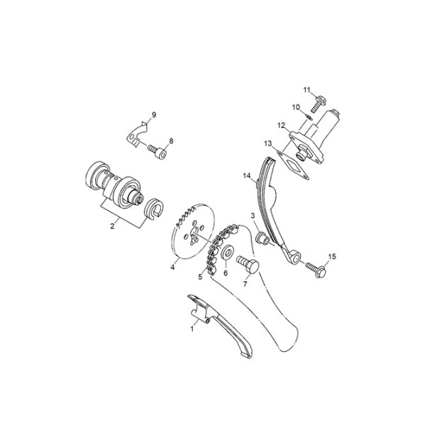 SPROCKET CAM CHAIN