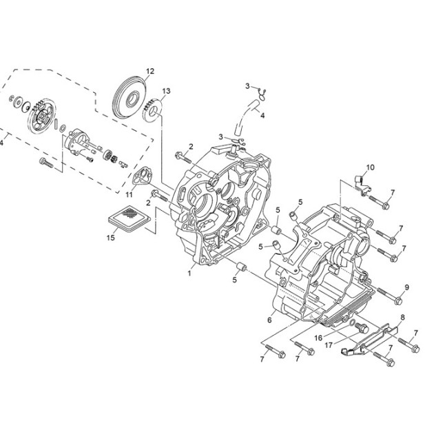 GEAR POMPE DRIVE