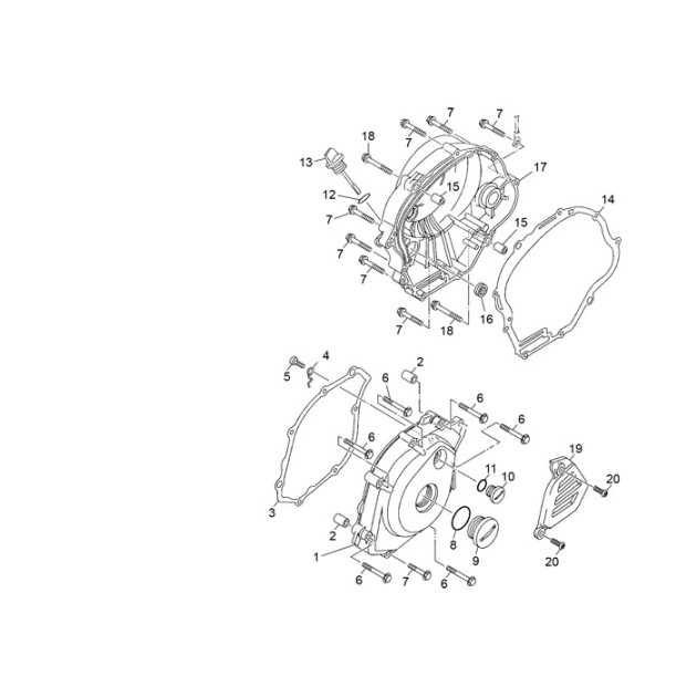 GASKET COVER CRANKCASE 1