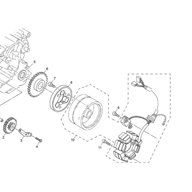 ELECTRIC STARTER CLUTCH