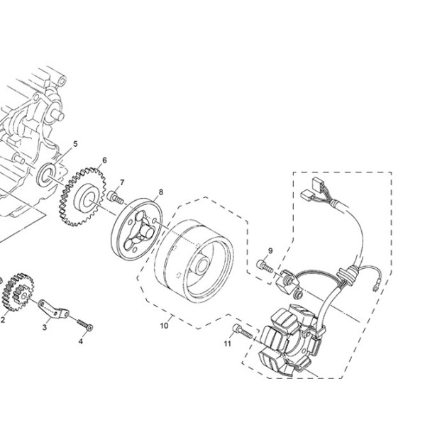 CDI MAGNETO ASSY
