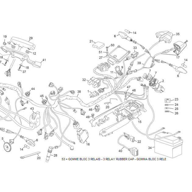 ELECTRICAL HARNESS HOMOLOGUATED SEF 2025