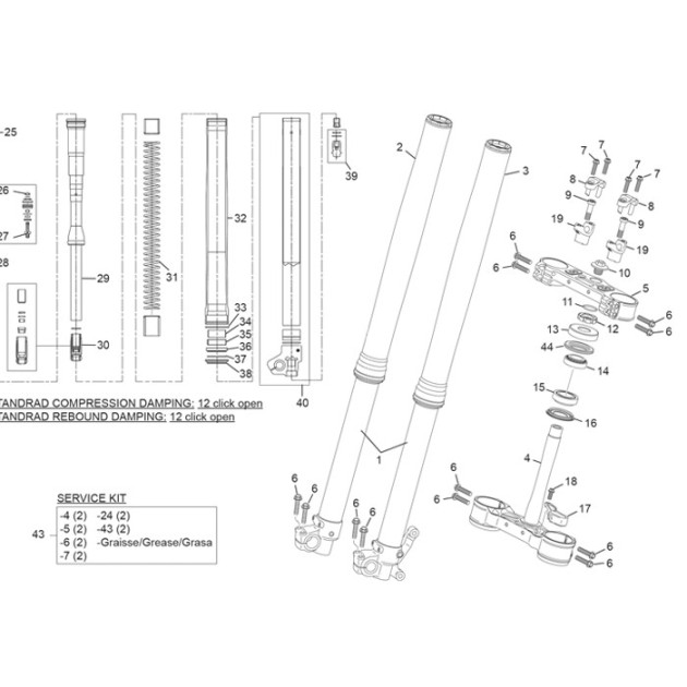 BRIDE  SUP HANDLE BAR SUP END SE/SEF 2024