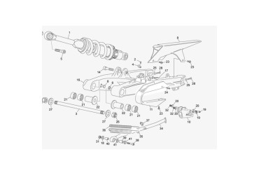SPACER FOOT PEG 18.4