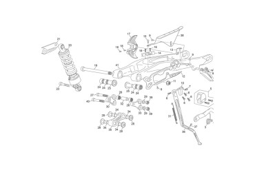 SPACER  SWING ARM