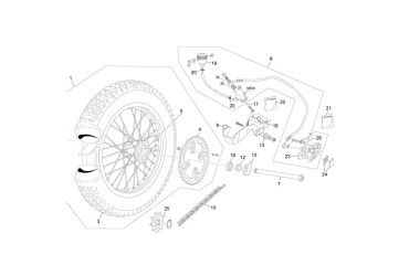 LEFT REAR AXLE EXCENTRIC