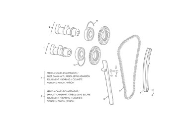IEXAUST CAMSHAFT 300 SEF 2022 SPARE PARTS