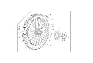 FRONT SPOKE WEEL 32 R