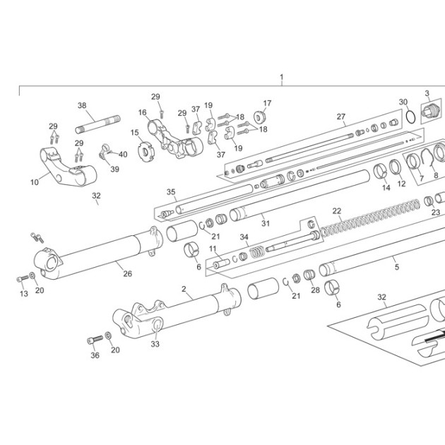 SCREW CHC 10 X 30 WITH HOLE