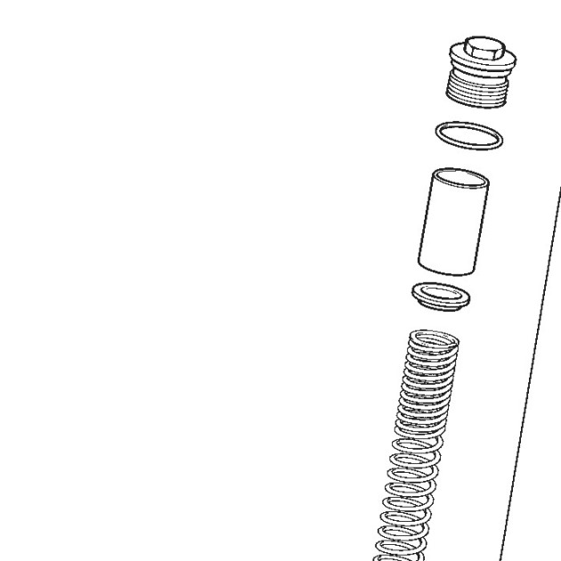 FRONT BRAKE TUBE HOLDER