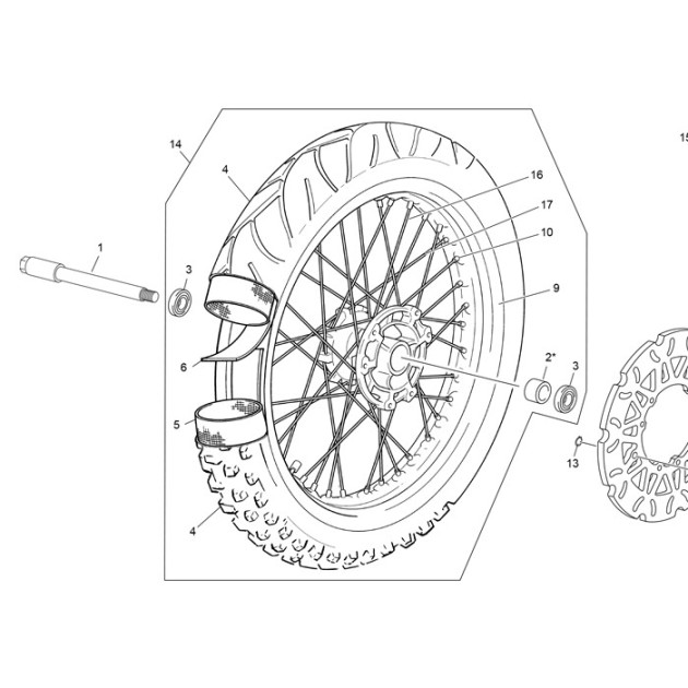 FRONT RIM RUBBER BAND
