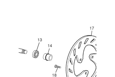 REAR HUB HRD